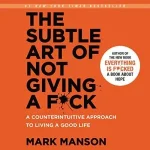 audiobook cover of book by Mark Manson