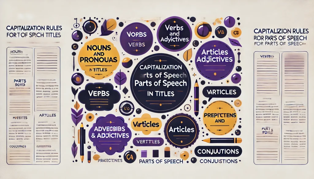 Capitalization Rules for Parts of Speech in Titles