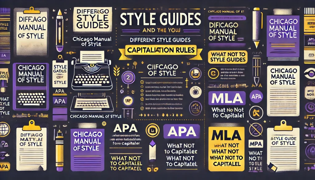 Different Style Guides and Their Capitalization Rules