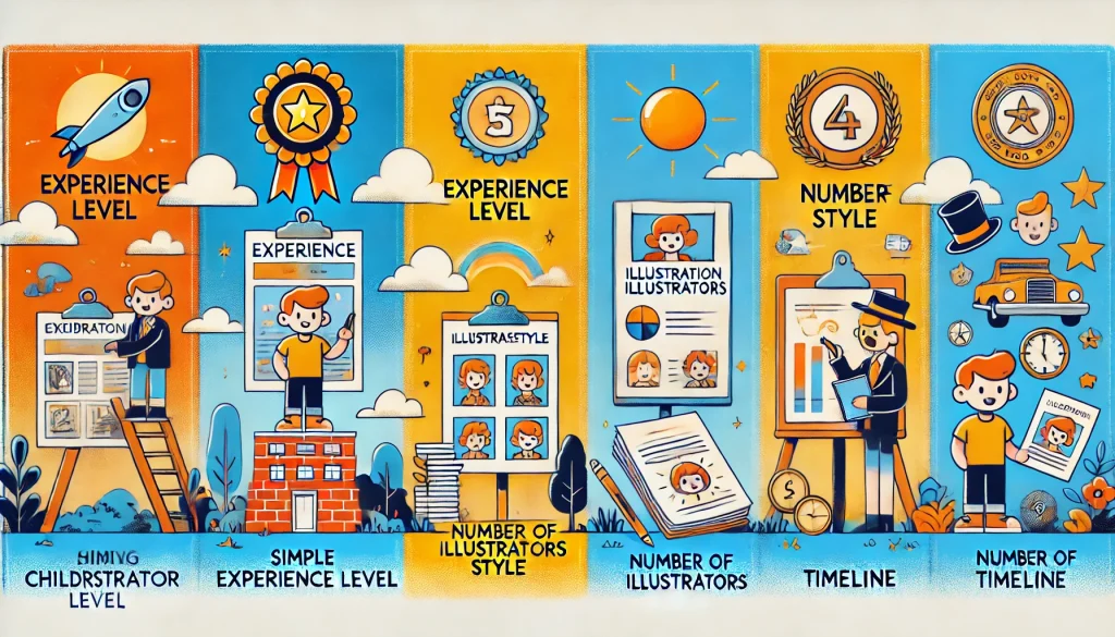 Factors That Affect the Cost of Hire a Book Illustrator for Kids 