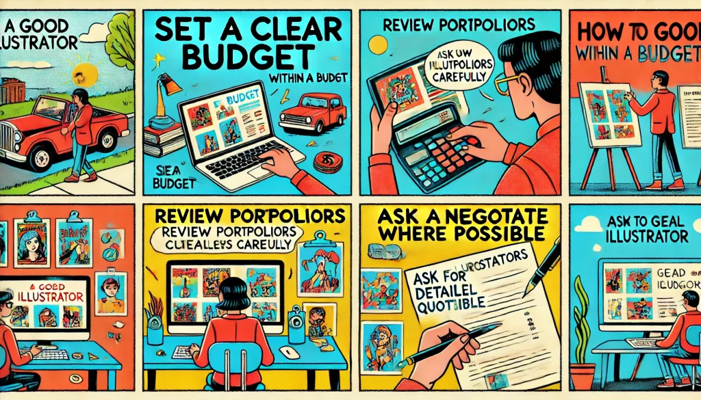 How to Find the Good Illustrator within Your Budget