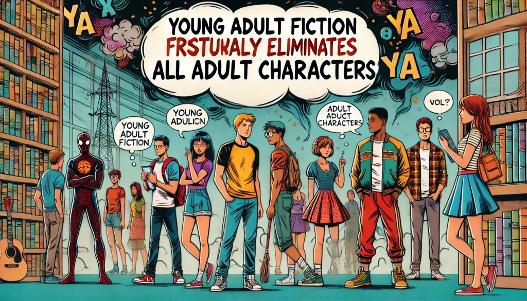 II. Young adult fiction frequently eliminates all adult characters.