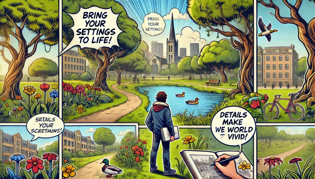 Describe the Surrounding