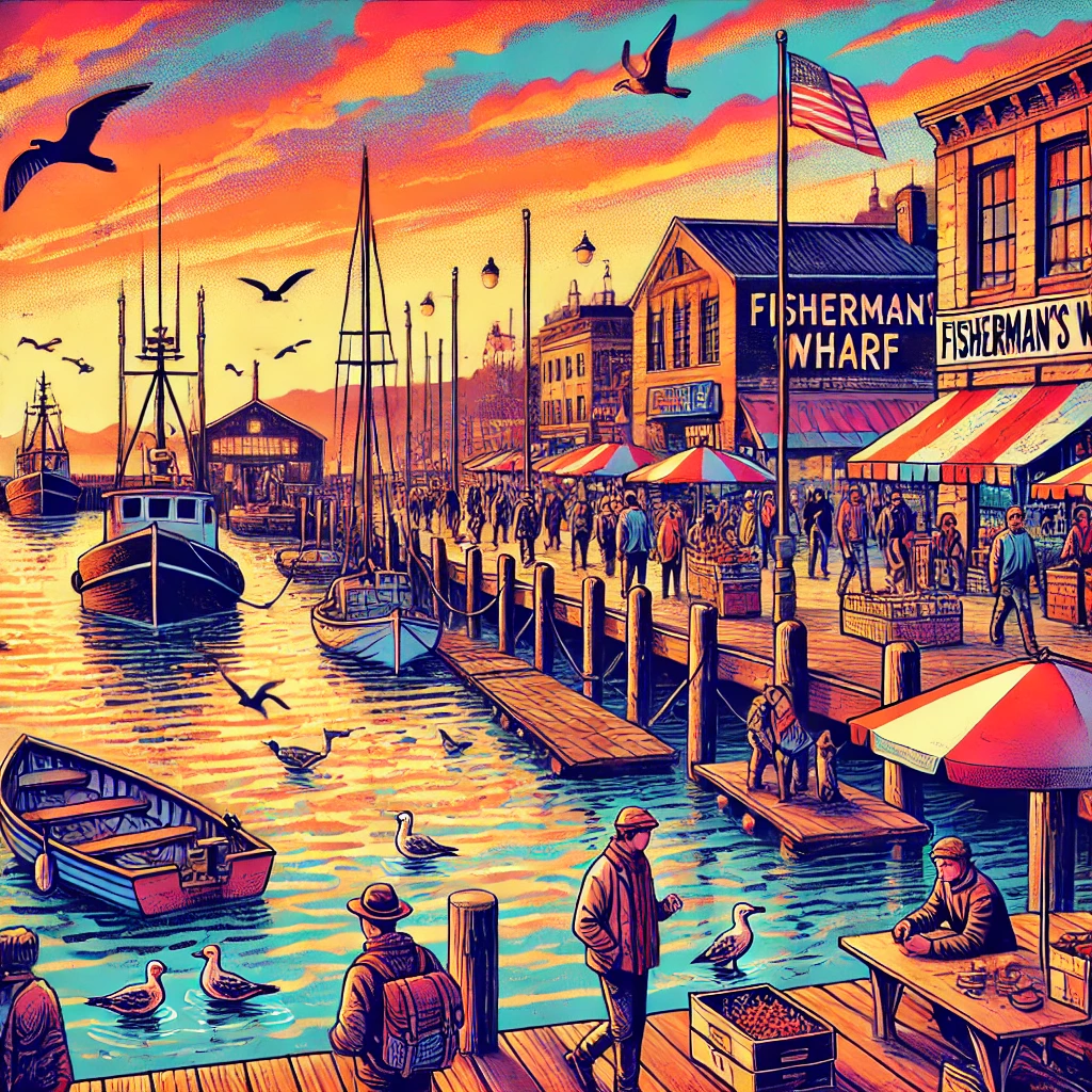Fisherman’s Wharf by Evan Turk