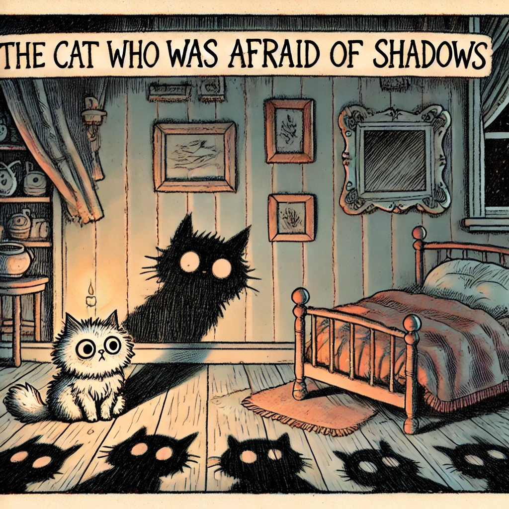 The Cat Who Was Afraid of Shadows by Xavier Collette