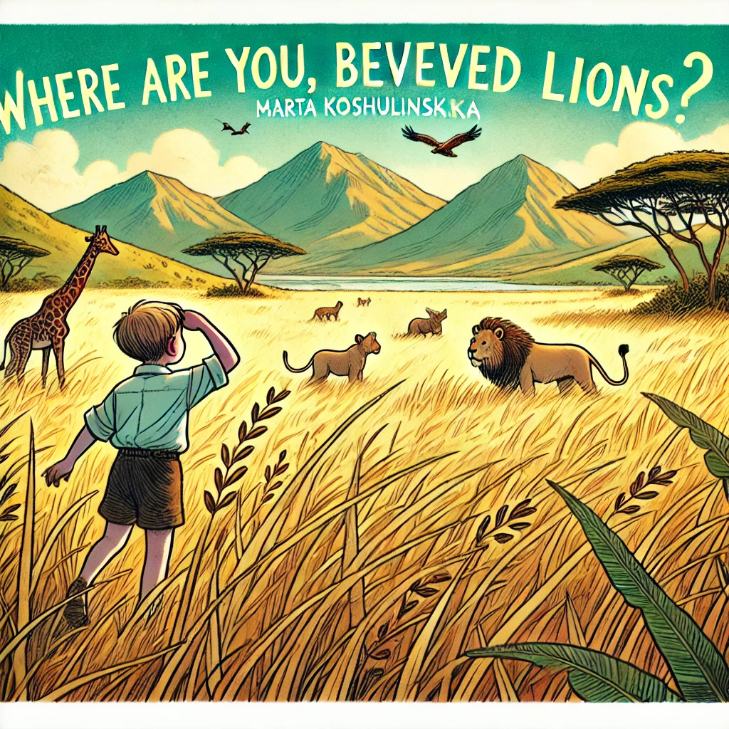 Where Are You, Beloved Lions? By Marta Koshulinska