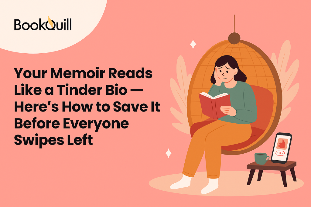 Your Memoir Reads Like a Tinder Bio — Here’s How to Save It Before Everyone Swipes Left