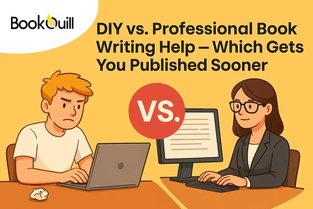 DIY vs. Professional Book Writing Help — Which Gets You Published Sooner