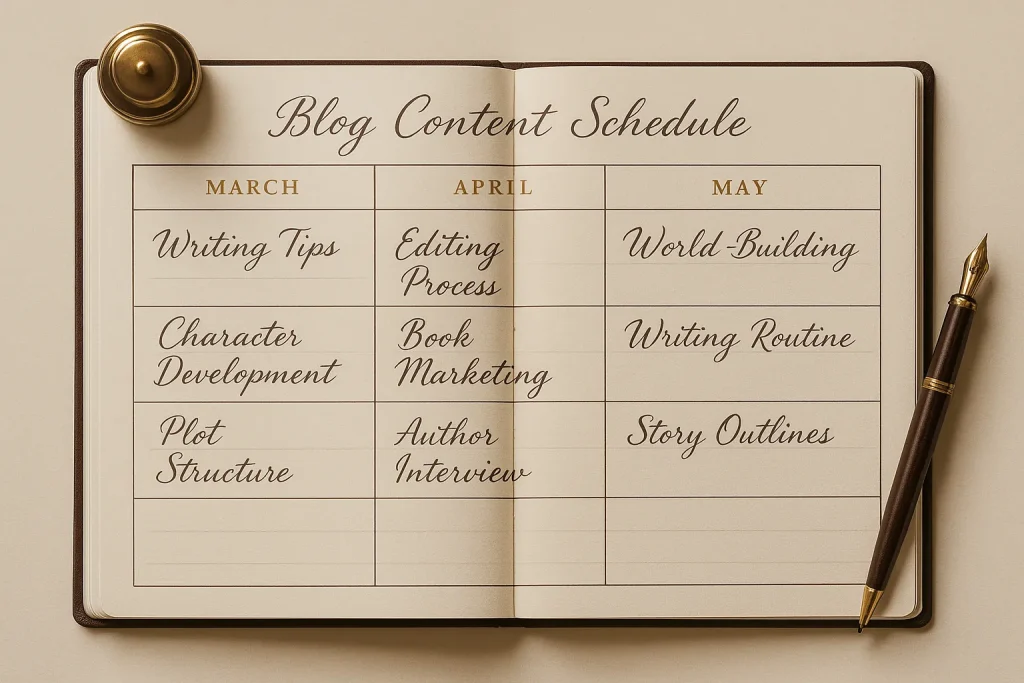 Content Calendar Example