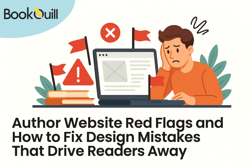 Author Website Red Flags and How to Fix Design Mistakes That Drive Readers Away