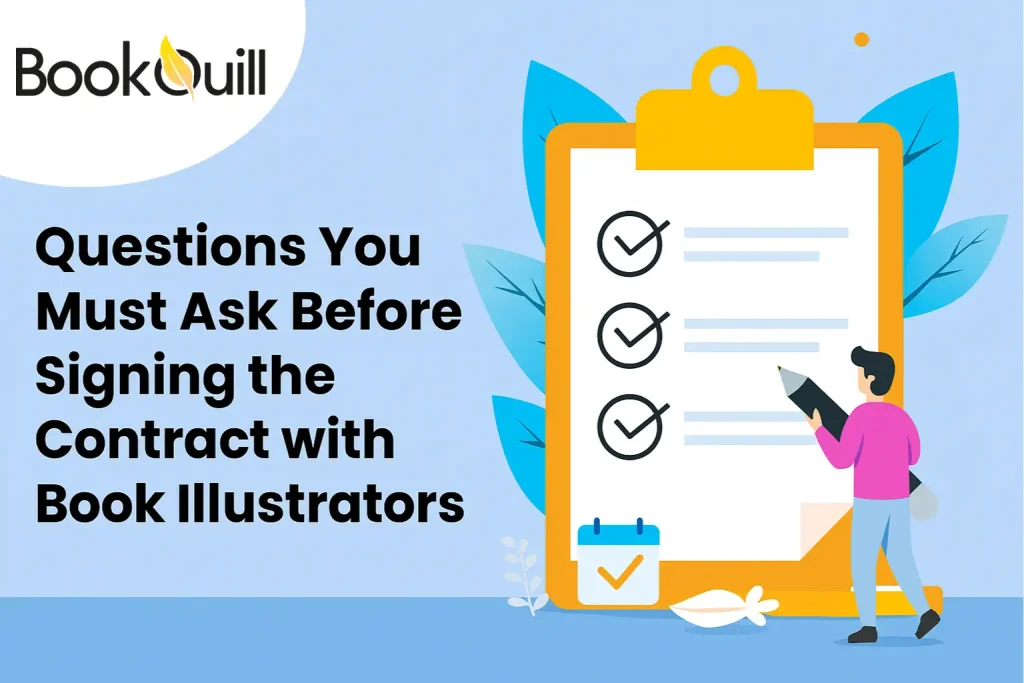 Questions You Must Ask Before Signing the Contract with Book Illustrators