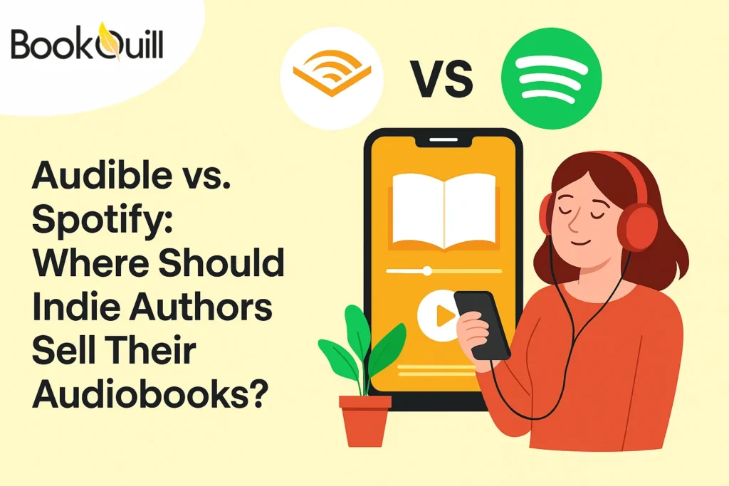 Audible vs. Spotify Where Should Indie Authors Sell Their Audiobooks