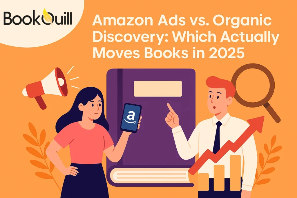 Amazon Ads vs. Organic Discovery Which Actually Moves Books in 2025
