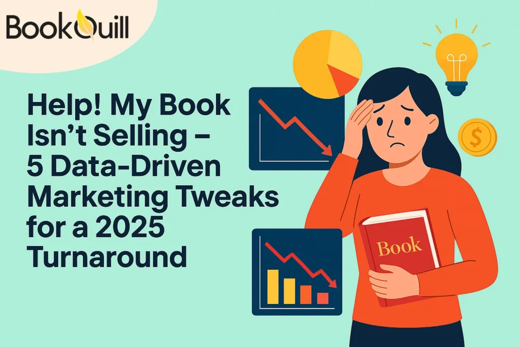 Help! My Book Isn’t Selling – 5 Data-Driven Marketing Tweaks for a 2025 Turnaround