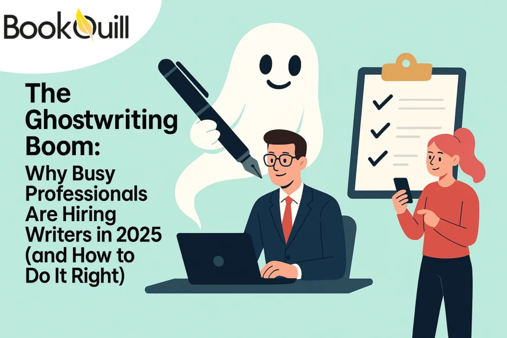 The Ghostwriting Boom Why Busy Professionals Are Hiring Writers in 2025 (and How to Do It Right)